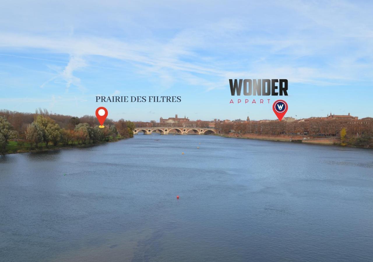 404 - Wonder Appart - Vue Garonne - Тулуза Экстерьер фото