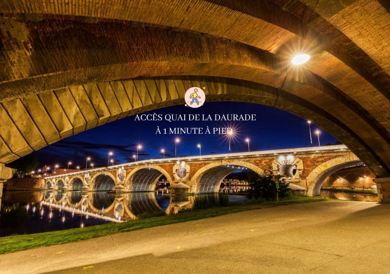 404 - Wonder Appart - Vue Garonne - Тулуза Экстерьер фото
